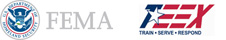 The Federal Emergency Management Agency/Texas A&M Engineering Extension Service logo