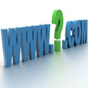 URL on the screen